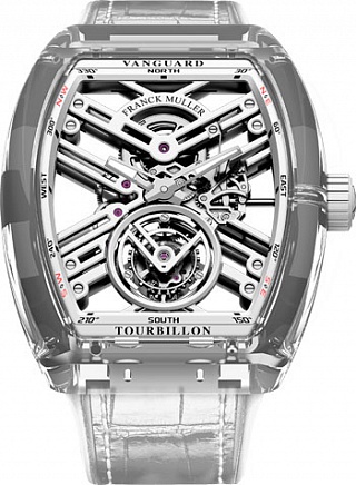 Fake Franck Muller Vanguard Skeleton V 45 T SQT SAPPHIRE watch